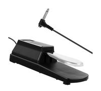 HAMPPLIES Non Skid Sustain Pedal for Electronic Keyboards Foot Damper with Bottom Slip Classic Design Compatible with Digital and Electric Pianos