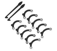 HAMPPLIES Nose Shaping Clips 5 Sets Invisible Nose Straightener for Bridge Lifting and Wing Reduction Facial Beauty Tool for Women