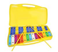 HAMPPLIES Note Metallophone Percussion Musical for Colorful Keys Sound Plates Educational Instrument to Develop Color Recognition and Musical Skills