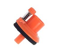 HAMPPLIES Orange Hi-hat Cymbal Holder Support with Plastic Seat and Tilter Screw Lightweight Drum Cymbal Stand Accessory for Boom and Heavy Duty Stands Essential Drumming Kit for Improved