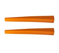 HAMPPLIES Orange Rubber Tuning Fork Stop for Piano Tuning Accessories with Stainless Steel Material, High Accuracy and Maintain Accurate Performance, for Piano Maintenance and Repair