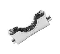 HAMPPLIES Oval Snare Drum Lug Double-end Claw Hook Connector for Snare and Bass Drums Connector Replacement Part Lightweight Set Accessory