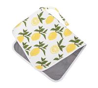 HAMPPLIES Portable Baby Diaper Changing Pad and Washable Travel Infant Changing Mat with Folding Cushion, Lightweight Baby Supply for On-The-go Diaper Changes