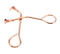 HAMPPLIES Portable Eyelash Curler for Women Lightweight No Pinching Lash Curling Tool Electroplated Rose Gold Finish Wear-Resistant Makeup Accessory for Precise Eye Lash Styling