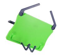 HAMPPLIES Portable Folding Music Stand Adjustable Height Angle Non-slip Book Holder for Musicians Students for Home Practice Live Performances Lightweight Travel-friendly