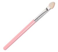 HAMPPLIES Portable Handle Eyeshadow Brush for Women and Beginners Soft Latex Rubber Makeup Blending Tool with Smooth Plastic Handle for Professional and Everyday Use