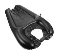 HAMPPLIES Portable Inflatable Shampoo Cushion Black Foldable Hair Washing Pillow for Home and Outdoor Use Easy Fast Inflate and Deflate Neck Support for Comfortable Hair Care