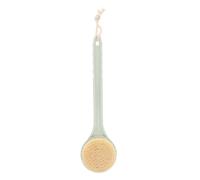HAMPPLIES Portable Long Handle Shower Back Scrubber Brush with Soft Bristles for Dry Brushing and Exfoliating Body Bath Suitable for Men Women Elderly Relaxation and Circulation Improvement