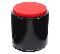 HAMPPLIES Portable Mini Dumb Drum Practice Pad with Accurate Rhythm Feedback Silicone Percussion Mat for Beginners Mountable Cymbal Stand Silent Exercise Instrument Accessory