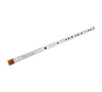 HAMPPLIES Professional Bamboo Flute for Beginners Ergonomic Design White Flute for Adults and Students High Performance Chinese Traditional Woodwind Instrument