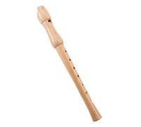 HAMPPLIES Professional Eight-hole Wooden Treble Recorder Versatile Portable Wind Instrument for Beginners and Professional Players in School Bands and Ensembles
