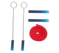 HAMPPLIES Professional Piano Tuning Kit Metal and Rubber Tools Piano Temperament Tape Mute Rods Set and Muting during Practice and Playing Sessions