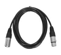 HAMPPLIES Professional Xlr Male to Female Microphone Audio Extension Cable Balanced Cord for Studio Podcast Mixer Stage Lighting with Secure Connection