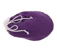 HAMPPLIES Protective Leg Cast Socks with Adjustable Drawstring, Warm Fleece-Lined Foot and Ankle Cast Cover for Fracture Care, Loose Fit Purple Sleeve for Knee and Toe Protection