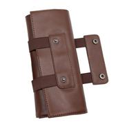 HAMPPLIES PU Leather Hair Stylist Scissor Pouch Salon Scissor Case for Barbers and Hairdressers Compact Tool Organizer for Scissors Combs Brushes Travel Storage Bag Random Color