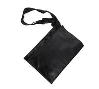 HAMPPLIES PU Makeup Brush Bag Portable Waist Storage Pouch for Professional Artists Travel Cosmetic Tool Organizer Cross-Body Makeup Waist Bag