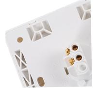 HAMPPLIES Push to Exit Button Doorbell Wall Plate Cover Access Control Switch Panel for Offices Cafes Restaurants Conference Rooms with Automatic Reset and Sturdy Elastic Material