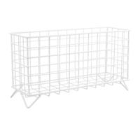 HAMPPLIES Rabbit Hay Rack Metal Holder Iron Rabbit Feeder Sturdy Household Feeder for Small Animals with Easy to Clean Design to Reduce Waste and Hamster Accessories