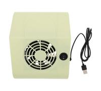 HAMPPLIES Rechargeable Cordless Nail Dust Collector with Powerful Suction High-speed Vacuum Fan for Efficient Dust Extraction Upgraded Filter for Safe Manicure Workspace Mini Nail Vacuum