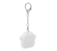 HAMPPLIES Rechargeable Portable Purse Lamp with Touch Control Mini Cat Paw LED Nightlight for Handbags and Bedroom Soft Glow Table Lamp with Keychain for Comfortable Sleep and Versatile Home