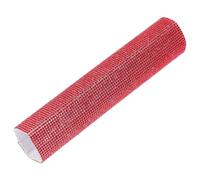 HAMPPLIES Red Rhinestone Microphone Glitter Sleeve for Handheld Microphone, Practical and Not Easy to Fade Fabric Mic Handle Cover, Decorative and Sparkling Sleeve for Streaming and Karaoke