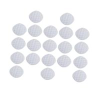 HAMPPLIES Reusable Cotton Breast Pads for Nursing Mothers, Eco-Friendly 6-Layer Washable Breastfeeding Pads, Soft White Absorbent Maternity Nursing Essentials, 20pcs Set for Postpartum Care