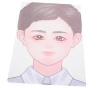 HAMPPLIES Reusable Face Painting Practice Board for Stage Makeup Washable Face Paint Tool Template for Skill Improvement and Multiple Uses