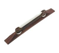 HAMPPLIES Rosewood Bridge for Archtop Guitar Ebony Bridge Bases Bone Saddle Luthier Jazz Guitar Mandolin Part