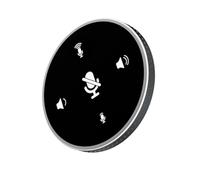 HAMPPLIES Round USB Conference Microphone Omnidirectional Desktop Mic for Computer Laptop Lightweight Portable with Intelligent Noise Reduction for Video Calls Streaming