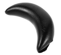 HAMPPLIES Salon Shampoo Bowl Neck Rest Pillow U-shape Memory Foam Neck Support for Hair Washing Sink Portable Black Non-slip Silicone Cushion Soft Comfort Spa Beauty Spa Use