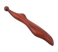 HAMPPLIES Sandalwood Massage Stick Handheld Trigger Point Massager for Full Body Therapy Precision Acupressure Tool for Muscle Relaxation and Face Sculpting at Home