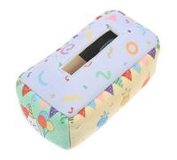 HAMPPLIES Sensory Tissue Box for Months Montessori Pull Crinkle Tissue Box Safe Durable Material with Smooth Edges for Early Development and Fine Motor Skills