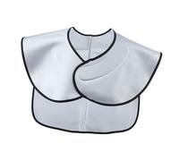 HAMPPLIES Silicone Haircut Neck Wrap Collar for Haircuts and Coloring Hair Cutting Cape with Weighted Front for Comfort and Clothes Protection During Perms and Styling