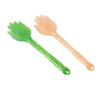 HAMPPLIES Silicone Massage Stick 2pcs Set Handheld Body Acupoint Pat Tapping Tool for Full Body Therapy and Muscle Relaxation, Non-Toxic Silicone Acupoint Massager for Home Use Random Color