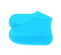HAMPPLIES Silicone Rain Shoes Covers Sky-Blue S Non-Slip Reusable Overshoes for Running Camping Fishing Garden Protective Boot Covers