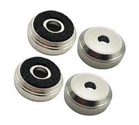 HAMPPLIES Silver Copper Trumpet Piston Valve Cap Replacement Parts Easy Installation and Excellent Design, Sturdy Trumpet and Baritone Horn Piston Caps for Improved Key Accuracy