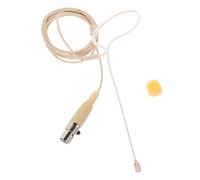 HAMPPLIES Single Ear Headset Microphone System for Stage and Broadcasting Condenser Mic for Lecturers Musicians and Tv Presenters Durable Practical Design for Easy Use