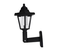 HAMPPLIES Solar Powered Hexagon Wall Light Outdoor Garden Lantern with Unique Hexagonal Design Wall Mounted Patio Lamp for Driveway and Lawn Pathway Lighting