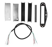 HAMPPLIES St Electric Guitar Humbucker Pickup DIY Kit with Noise Reduction Dual-coil Design for Sound Flexible Installation for Electric and Acoustic Guitar Repair and Upgrade