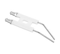 HAMPPLIES Stage Flame Ignition Needle Ceramic Burner Igniter Replacement for Electric Igniter Outdoor Fire Features Dual Prong Electrode