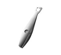 HAMPPLIES Stainless Steel Fish Bone Tweezer for Kitchen Food Styling Durable Hair Removal Tool with Precision Grip Lightweight Portable Design for Chicken Duck and Poultry Bone Removal