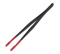 HAMPPLIES Stamp Tweezers Ergonomic Stainless Steel Applicator for Stamp Collectors Hobbyists and Makeup Application Durable Lightweight and Versatile Tongs for Precision Tasks