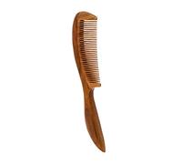 HAMPPLIES Static Hair Comb Long Handle Pointed Tail Wooden Comb for Hairdressing and Scalp Massage Made of Natural Wood for Gentle Use