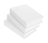 HAMPPLIES Storage Boxes Sturdy 3pcs Faux Book Linen Covered with Hidden Compartments Bookshaped Decorative Storage Containers Elegant and Vintage Style for Bookshelf or Gifting for Home