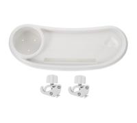 HAMPPLIES Stroller Snack Tray Food Plate for Stroller Drinks Holder for Snack and Meal The Go