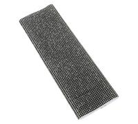 HAMPPLIES Sturdy Plastic and Rhinestone Wireless Microphone Handle Cover Compatible with Cordless Handheld Mics Designed for Singers and Public Speakers