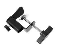 HAMPPLIES Sturdy Table Clamp for Woodworking C Clamp with Plastic Handle Base Desk Side Mount for Stable Tabletop Projects and Cantilever Support
