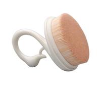 HAMPPLIES Supple Foundation Brush for Liquid Makeup Ergonomic Handle Cosmetic Brush for Women Smooth Face Powder Application Seamless Finish Professional Home Use