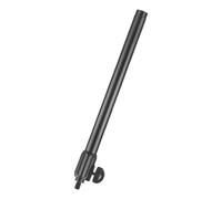 HAMPPLIES Telescopic Boom Mic Pole Arm 50cm Metal Extension Rod with 3/8 Thread Adapter for Microphone Stand Dj Karaoke Accessories