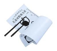 HAMPPLIES Test Chart for Eye Exam Tool for Home School Use Early Detection of Issues Multifunctional Eye Testing Poster Friendly Design